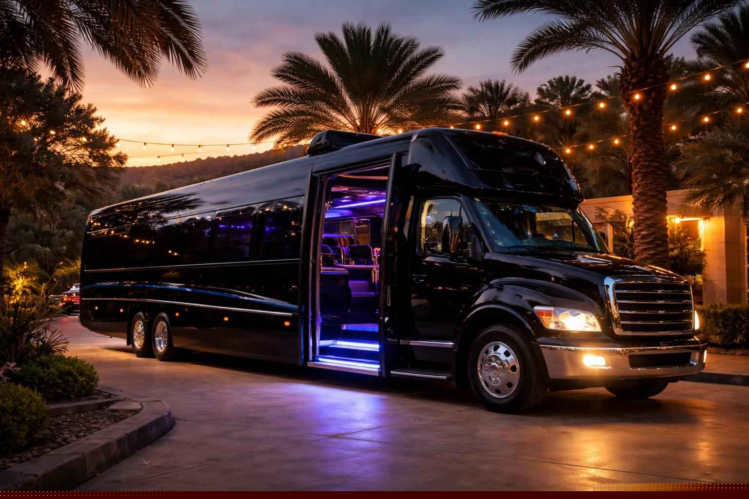 Luxury Party Bus Rental In Jamul California