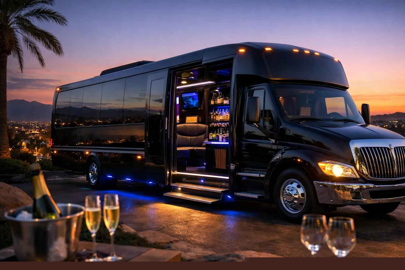 Luxury Party Bus Rental In La Mesa California
