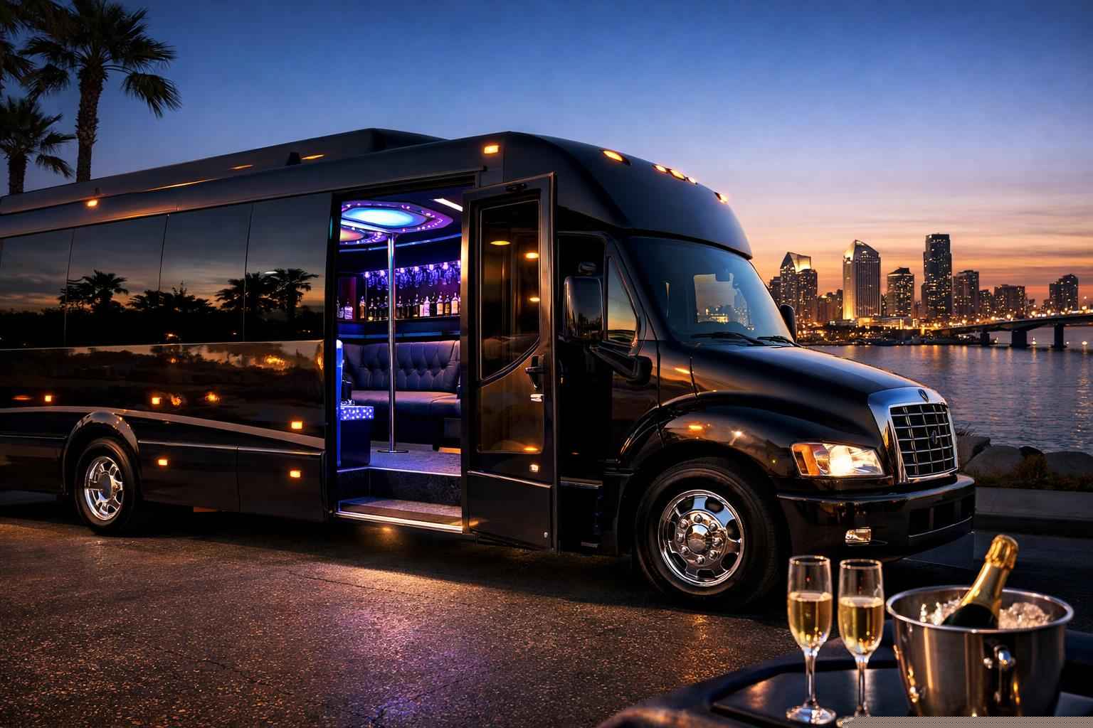 Luxury Party Bus Rental In San Diego California