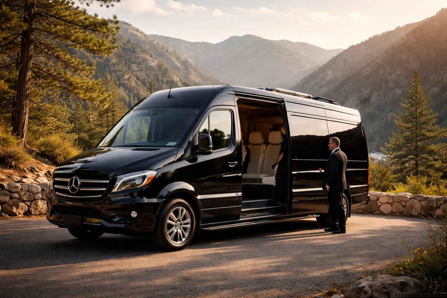 Passenger Van With Driver In Alpine California Luxury Passenger Van With Driver In Alpine California