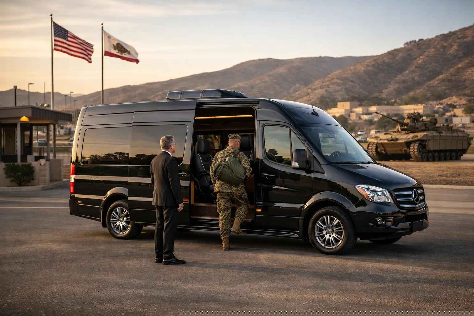 Passenger Van With Driver In Camp Pendleton Mainside California Luxury Passenger Van With Driver In Camp Pendleton Mainside California