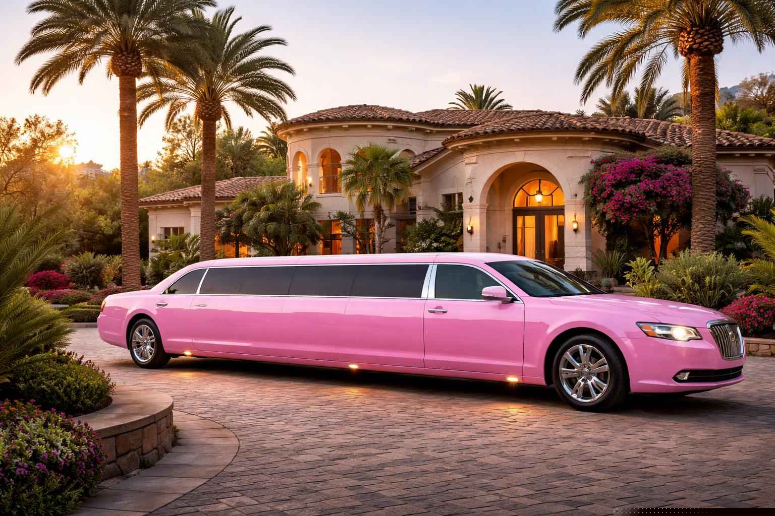 Pink Limo Rental In Alpine California Luxury Pink Limo Rental In Alpine California
