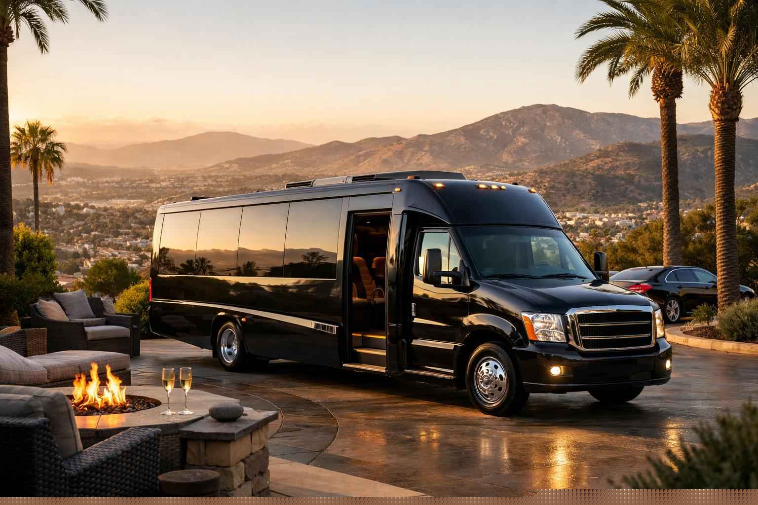 Luxury Shuttle Bus Rental In El Cajon California