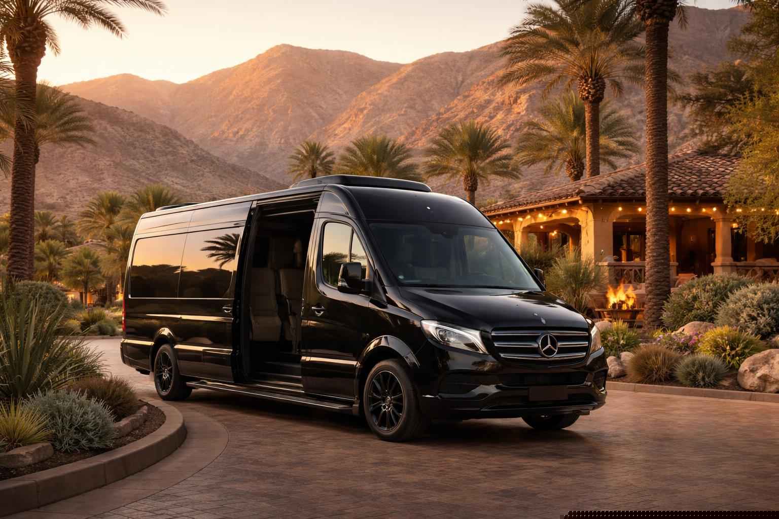 Luxury Sprinter Van Rental With Driver In Borrego Springs California