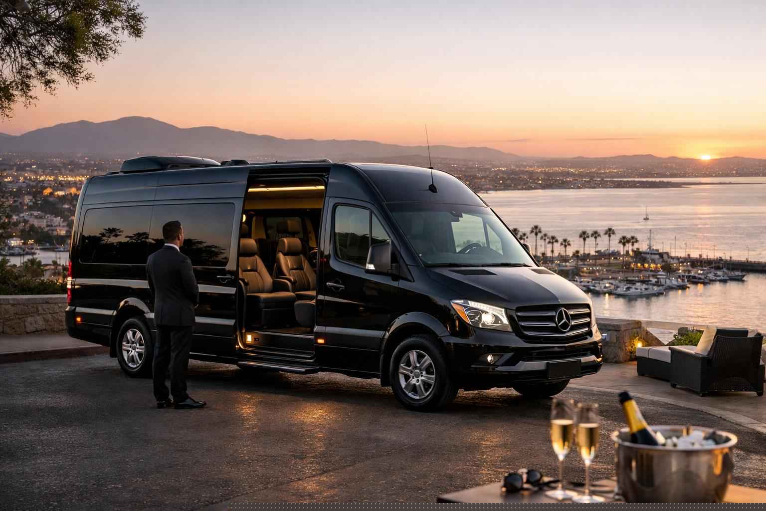 Luxury Sprinter Van Rental With Driver In Chula Vista California