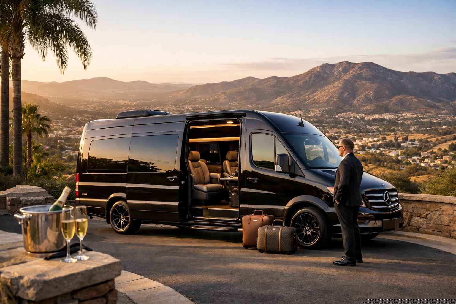 Luxury Sprinter Van Rental With Driver In El Cajon California