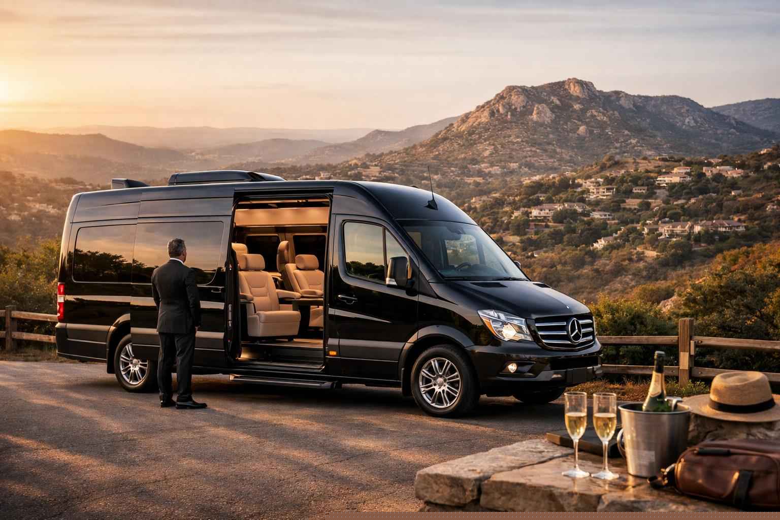Sprinter Van Rental With Driver In Granite Hills California Luxury Sprinter Van Rental With Driver In Granite Hills California
