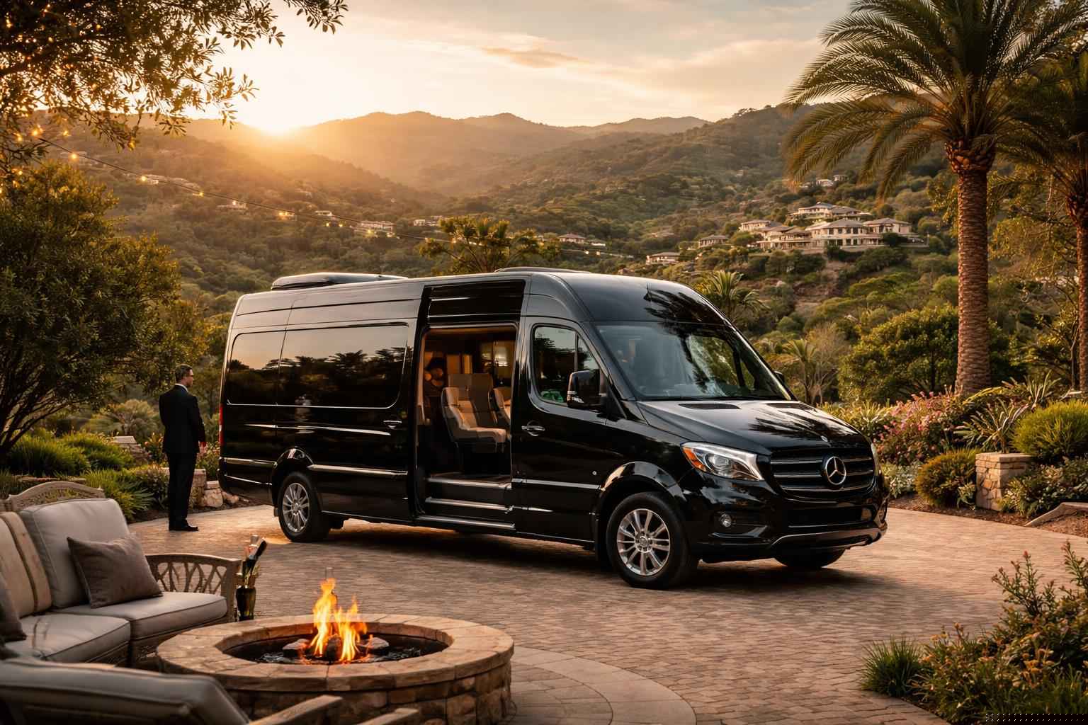 Luxury Sprinter Van Rental With Driver In Jamul California