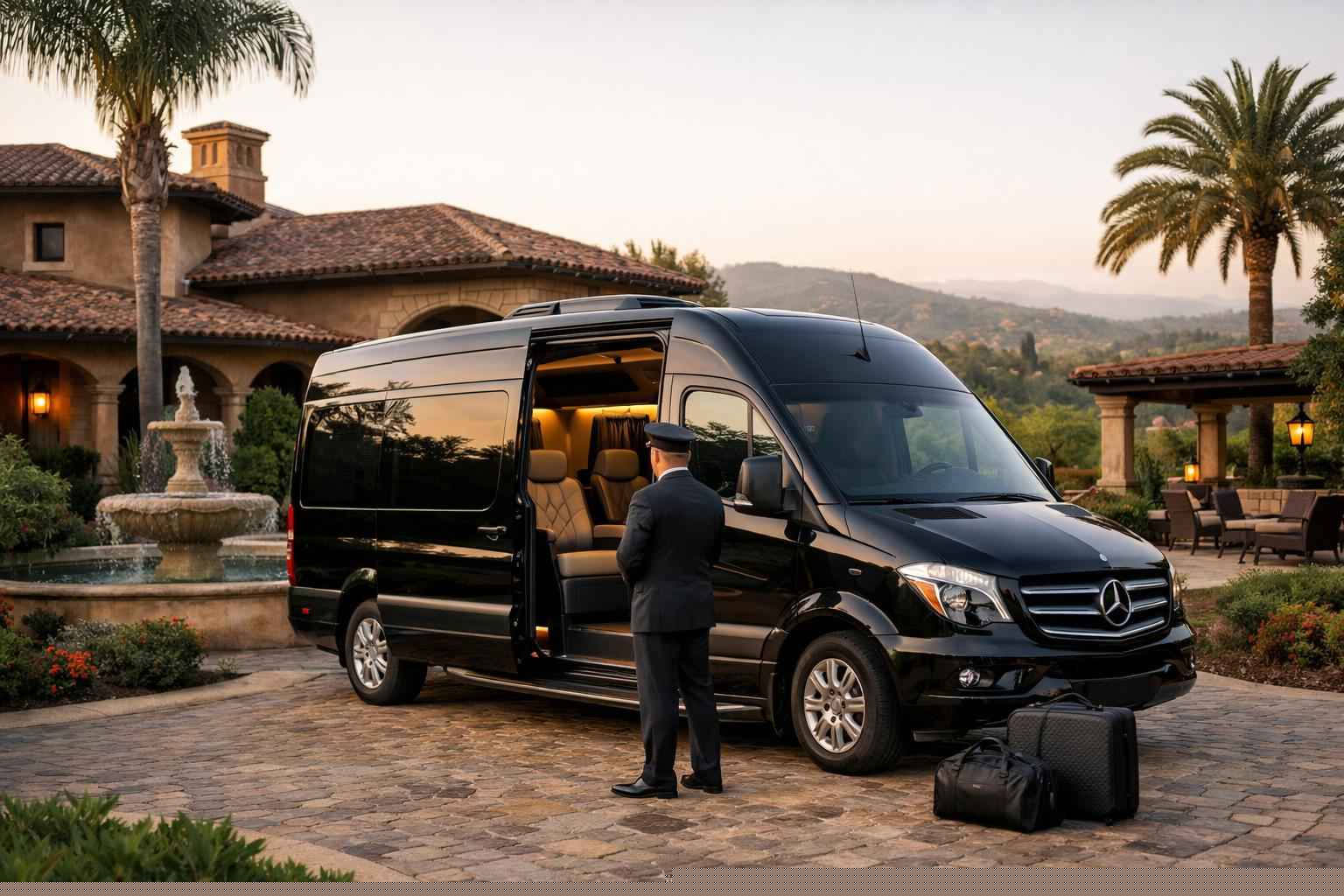 Sprinter Van Rental With Driver In Rancho Santa Fe California Luxury Sprinter Van Rental With Driver In Rancho Santa Fe California