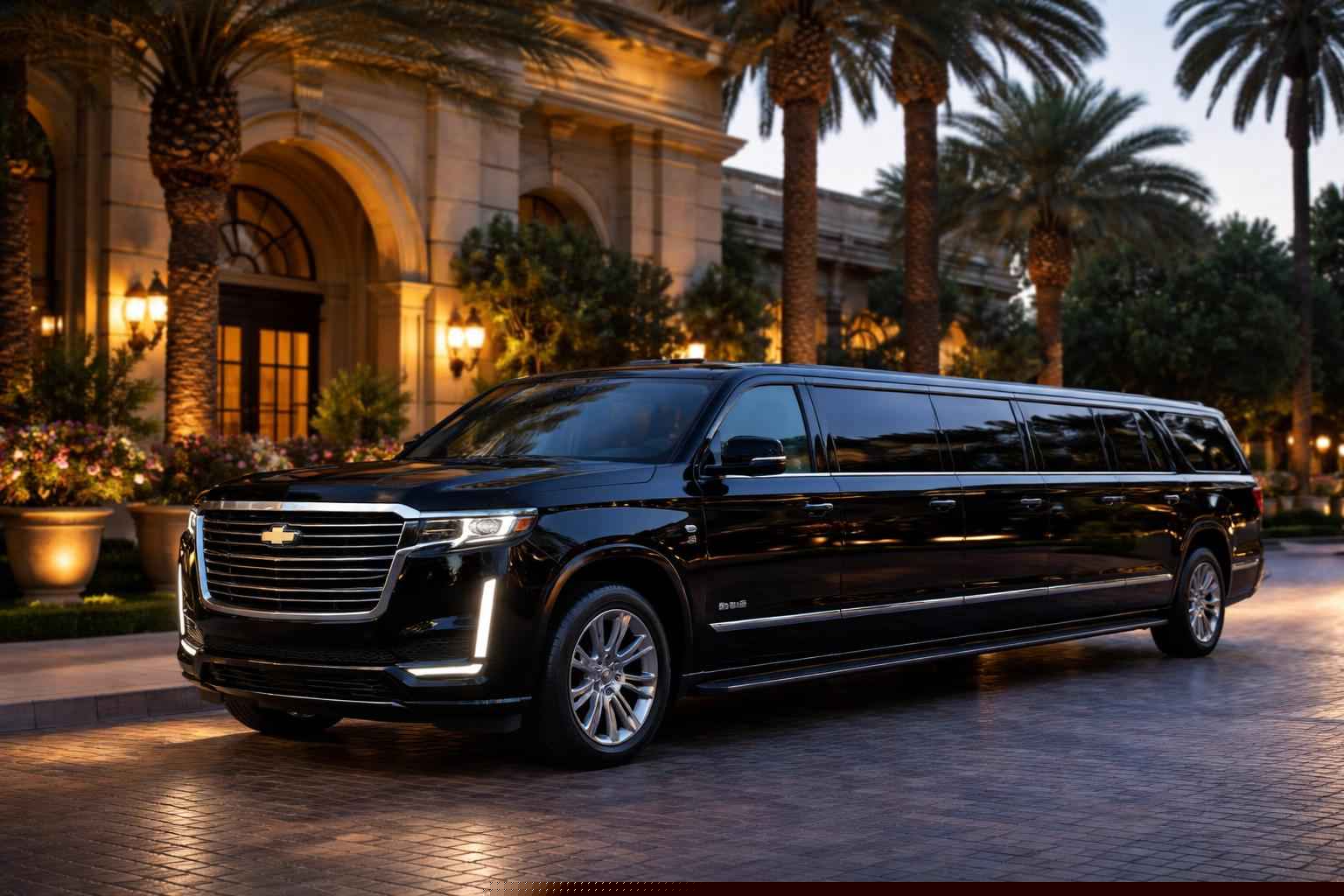 Luxury Suv Limousine In Bostonia California