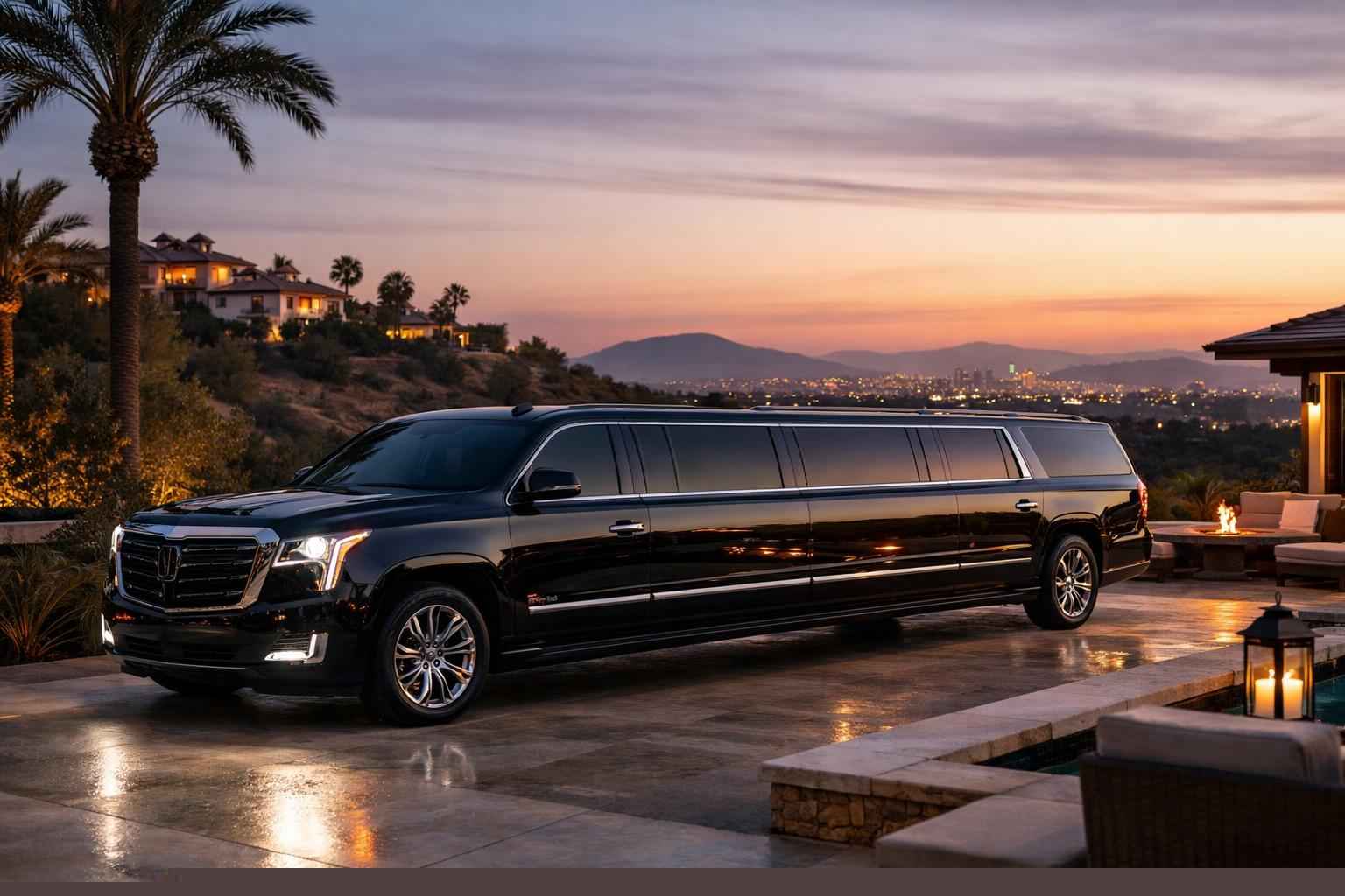 Luxury Suv Limousine In La Mesa California