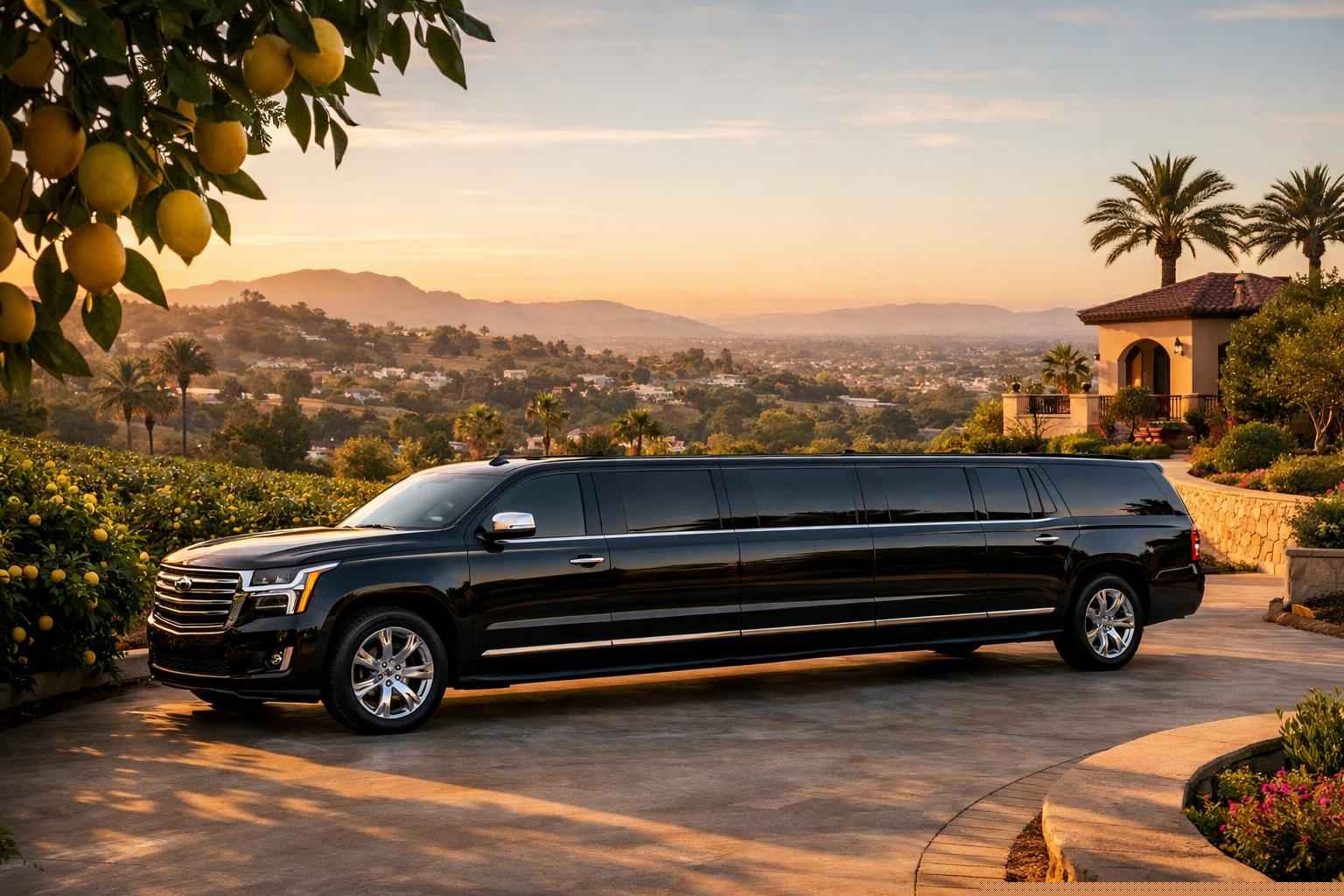 Luxury Suv Limousine In Lemon Grove California