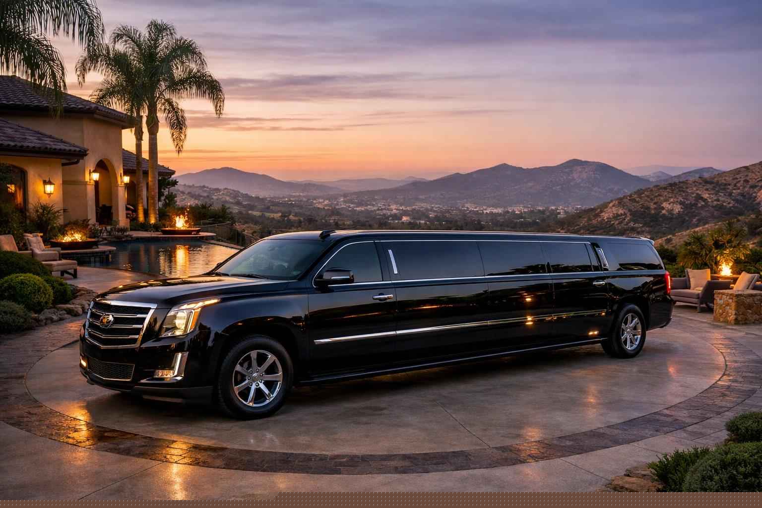 Luxury Suv Limousine In Poway California