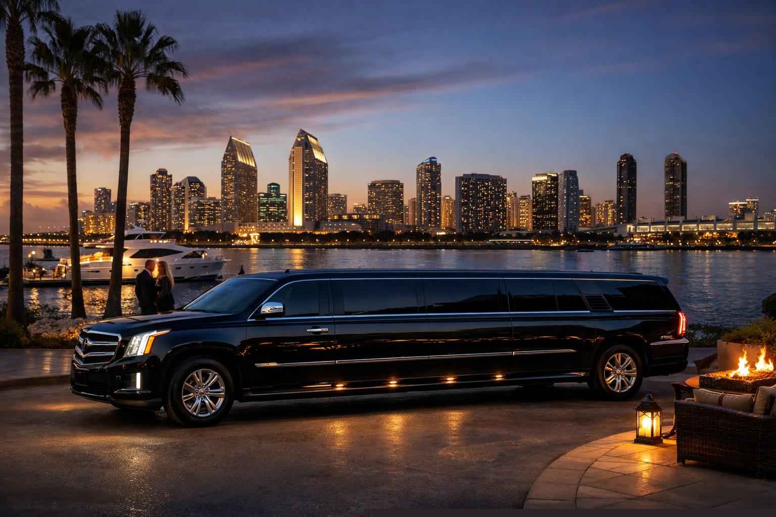 Luxury Suv Limousine In San Diego California