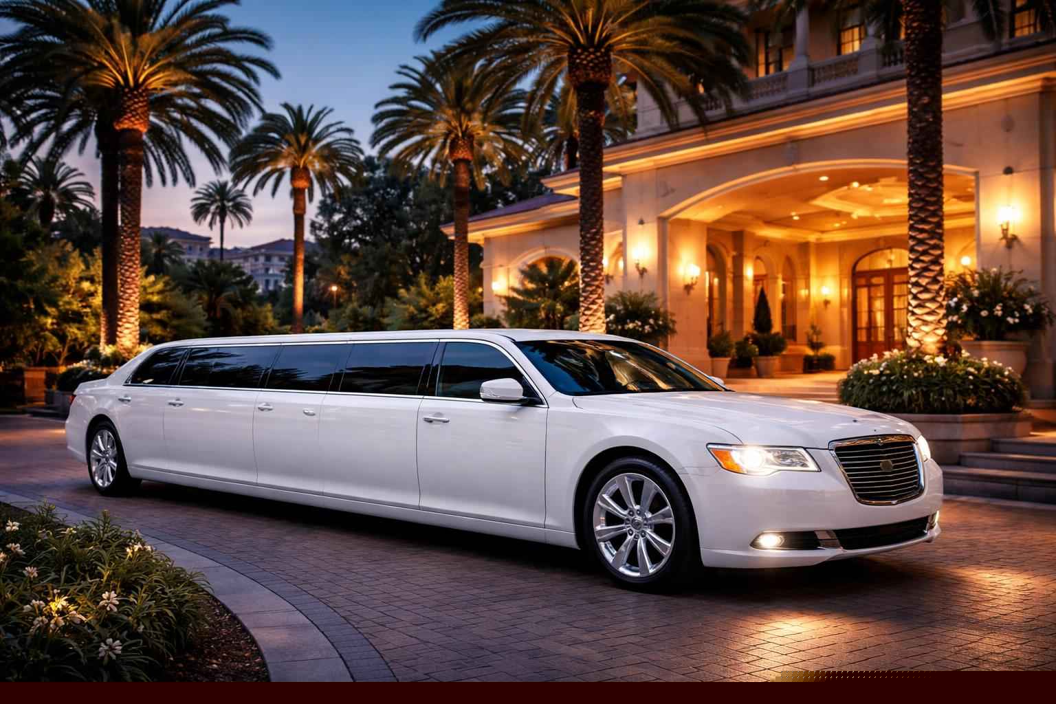 White Limo Rental In Bostonia California Luxury White Limo Rental In Bostonia California