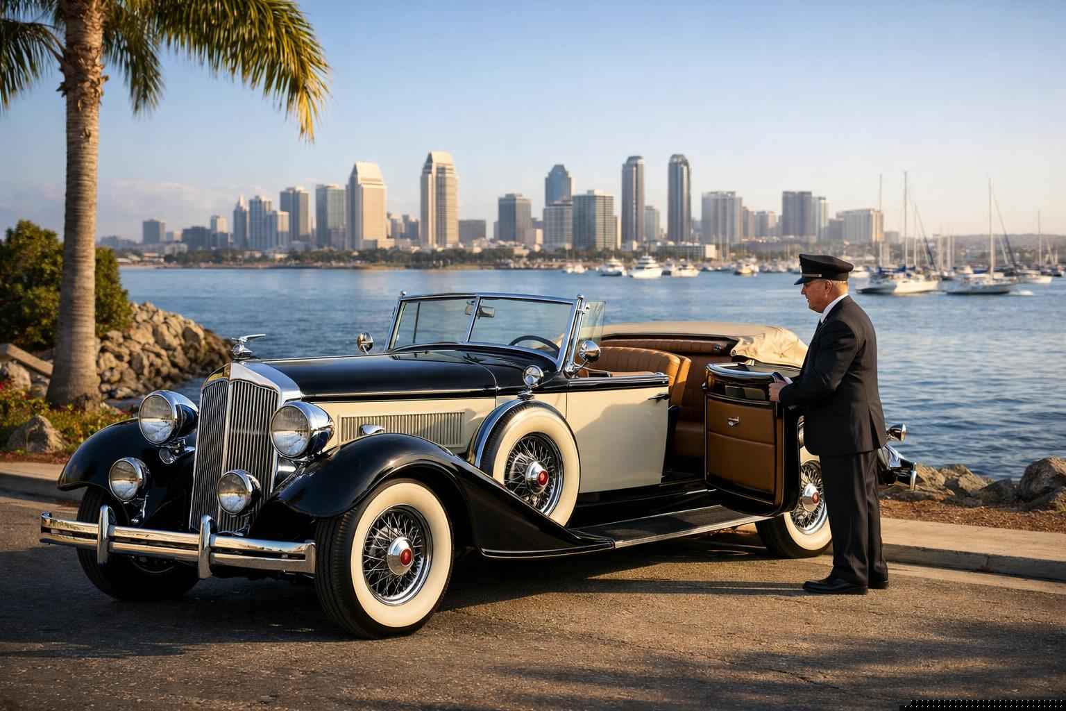 National City California Antique Vehicle Rental With Driver