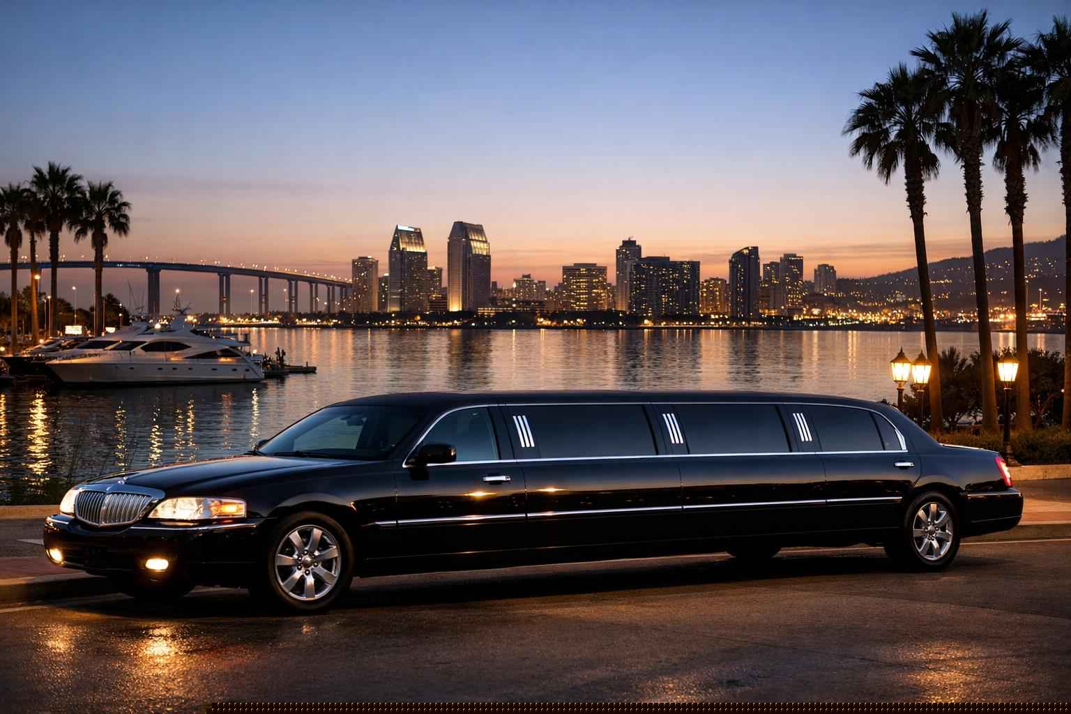 Black Limo Rental In National City California National City California Black Limo Rental