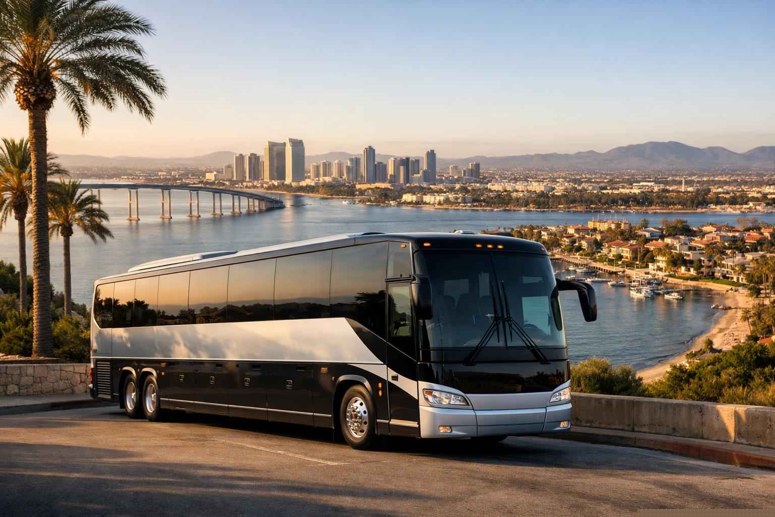 National City California Charter Bus Rental