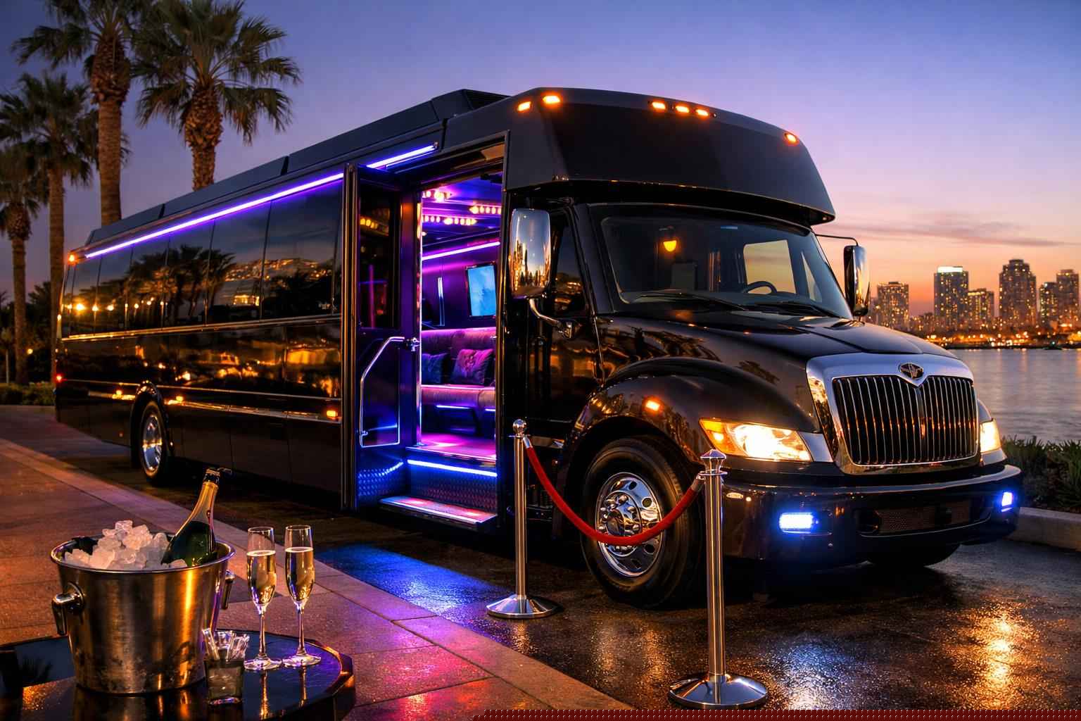 National City California Party Bus Rental