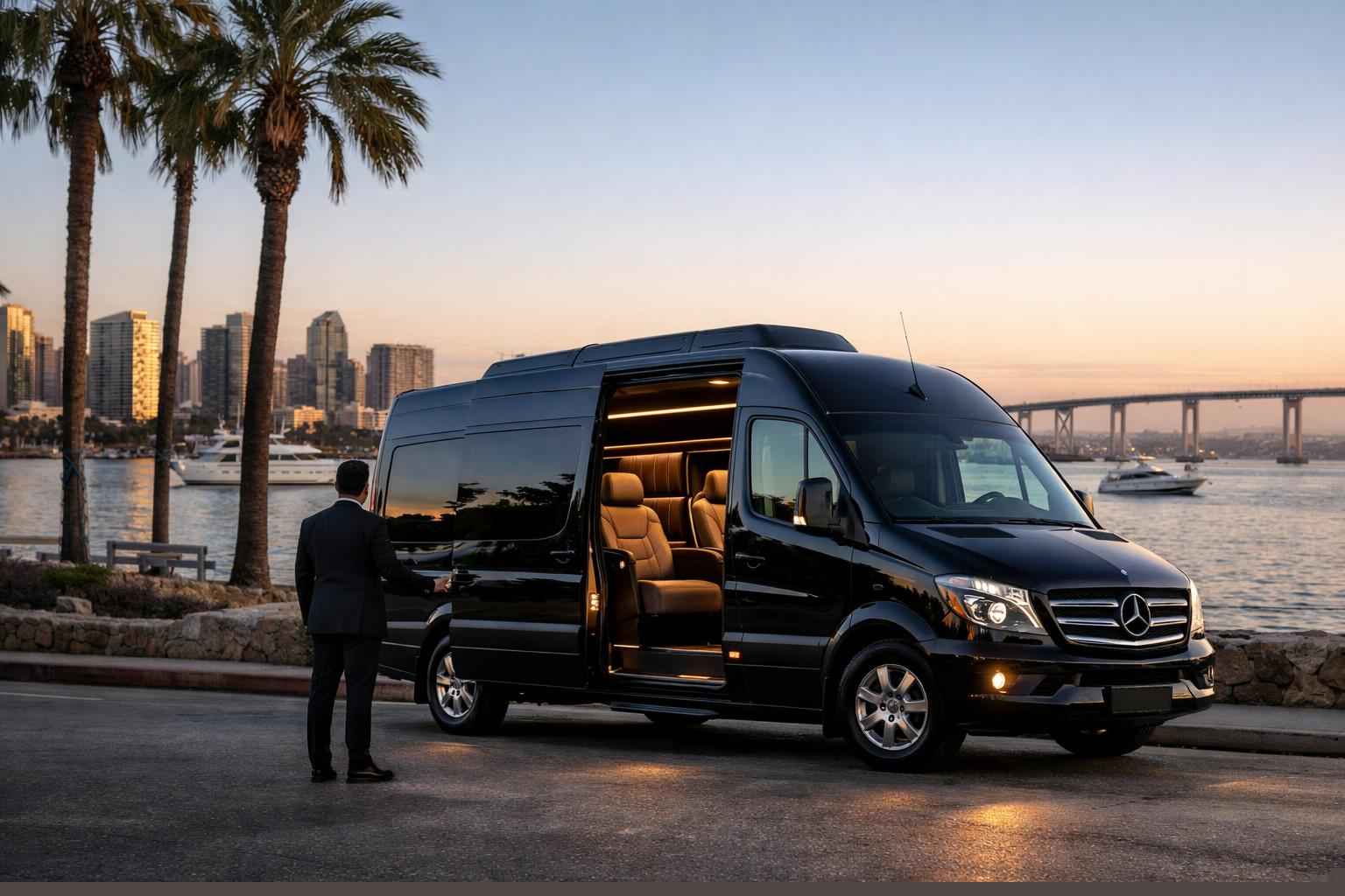 National City California Sprinter Van Rental With Driver