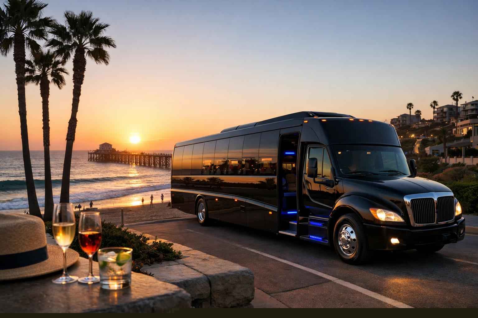 Oceanside California Limo Bus Rental