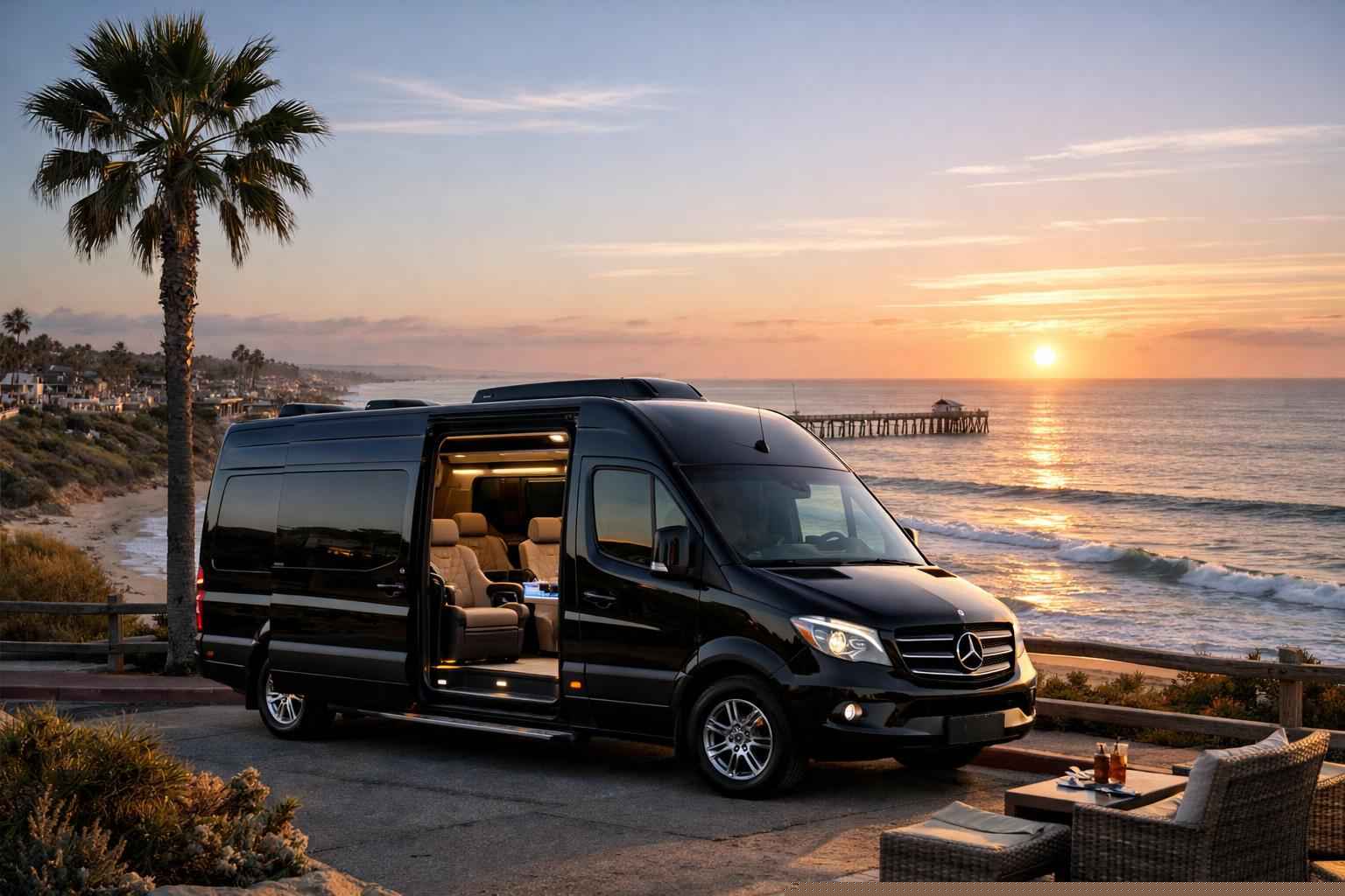 Oceanside California Sprinter Van Rental With Driver