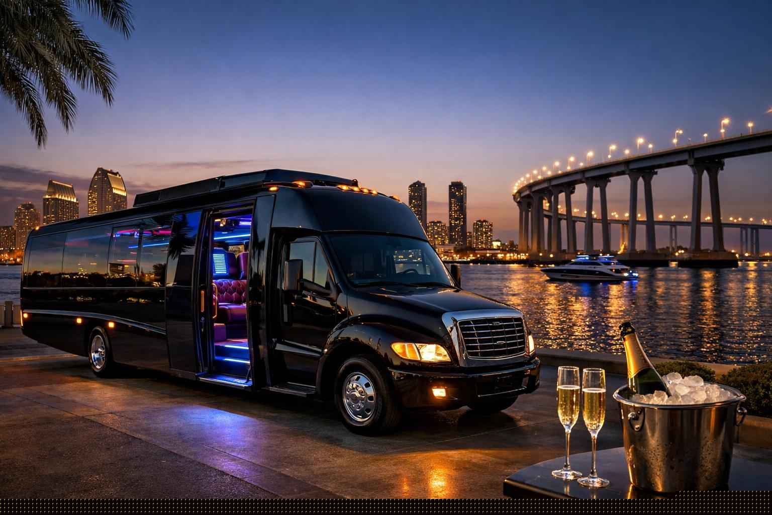 Party Bus Rental Coronado Ca