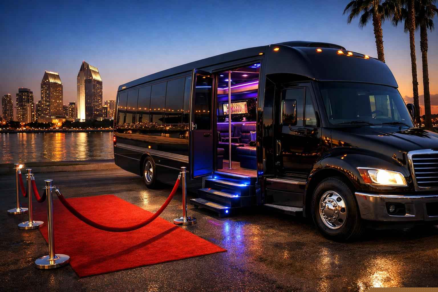 Party Bus Rental National City Ca