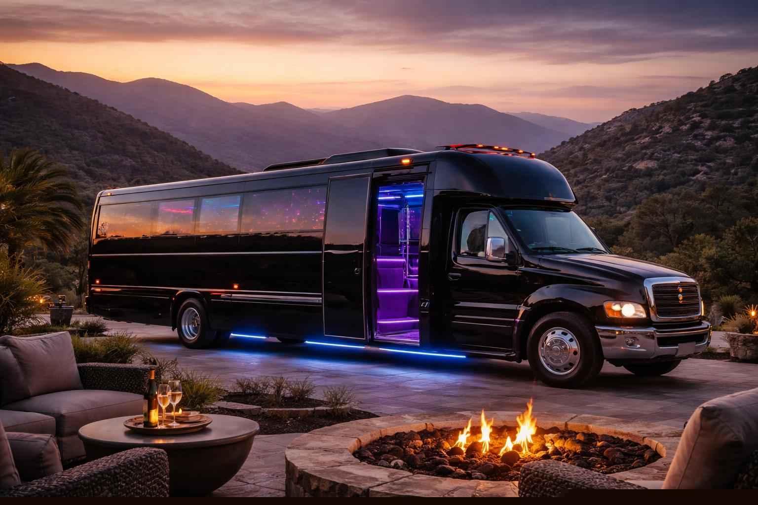Party Bus Rental Near Me Alpine Ca