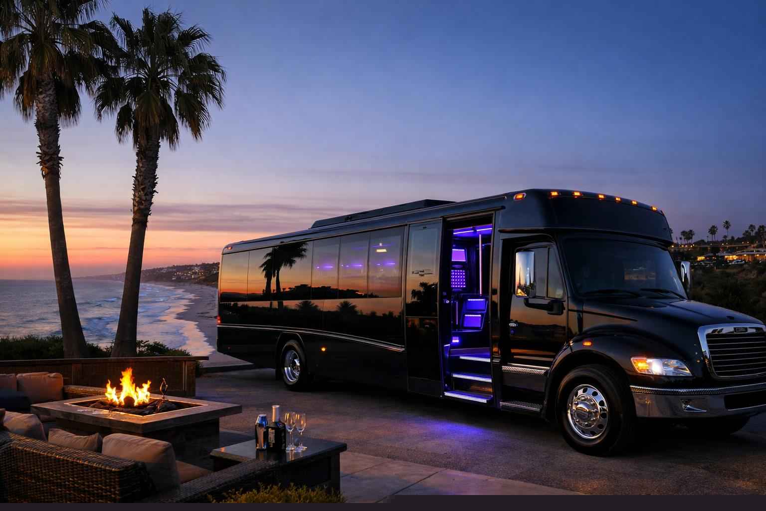 Party Bus Rental Near Me Encinitas Ca