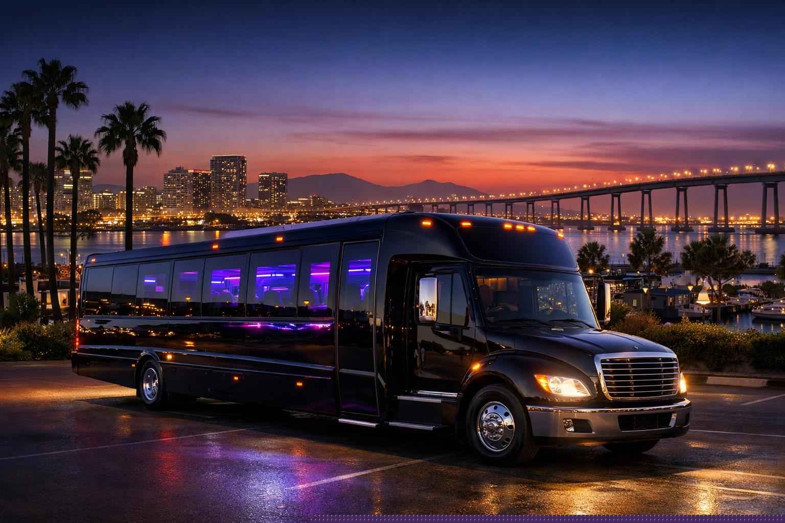 Party Bus Rental Near Me National City Ca
