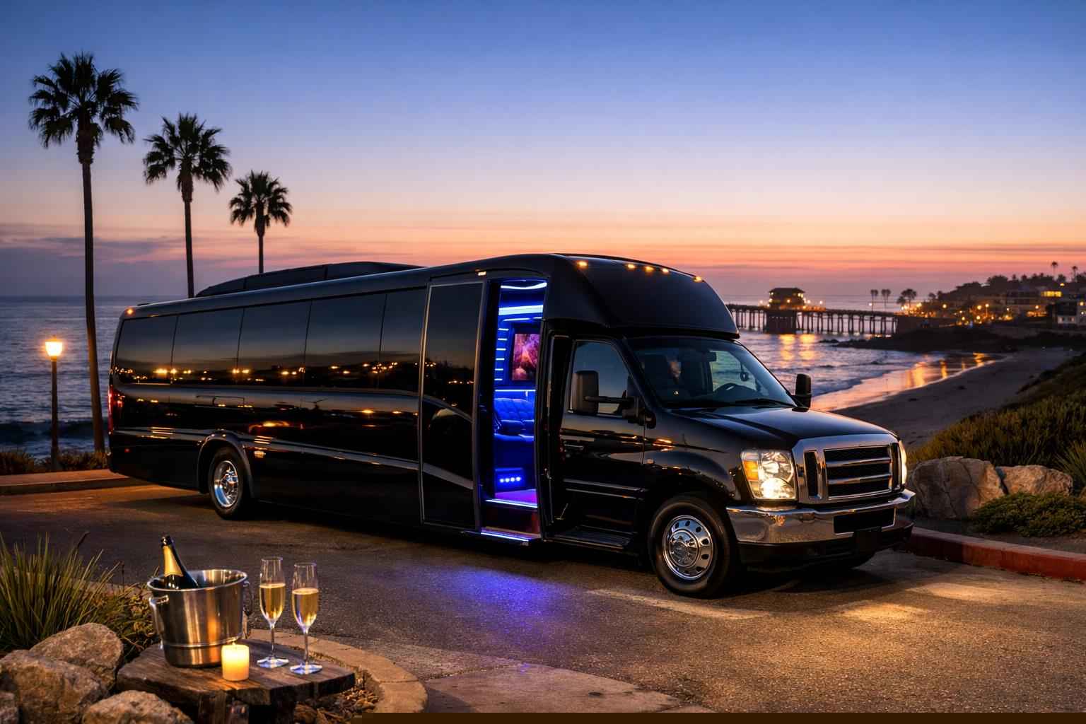 Party Bus Rental Near Me Oceanside Ca