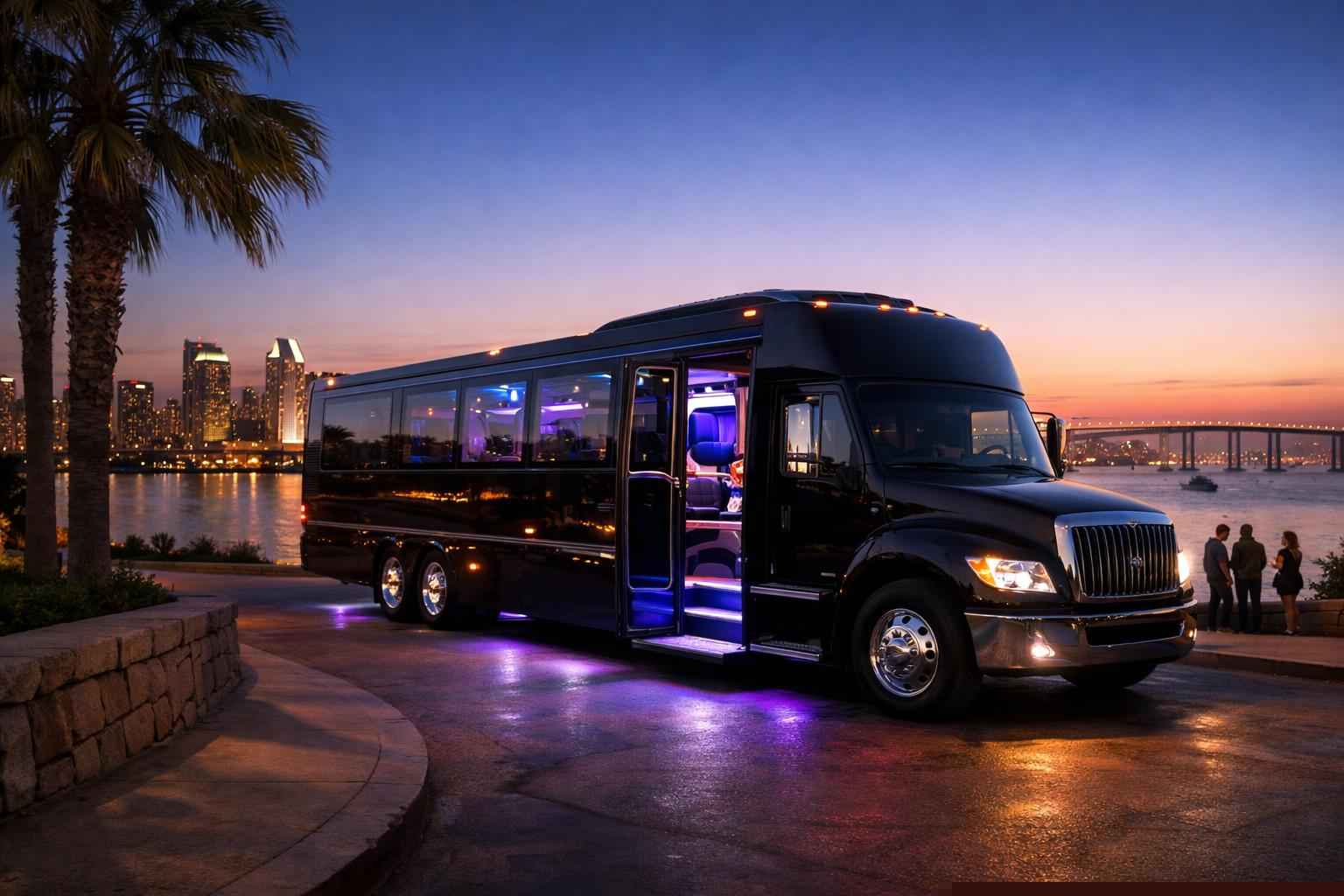 Party Bus Rental Near Me San Diego Ca