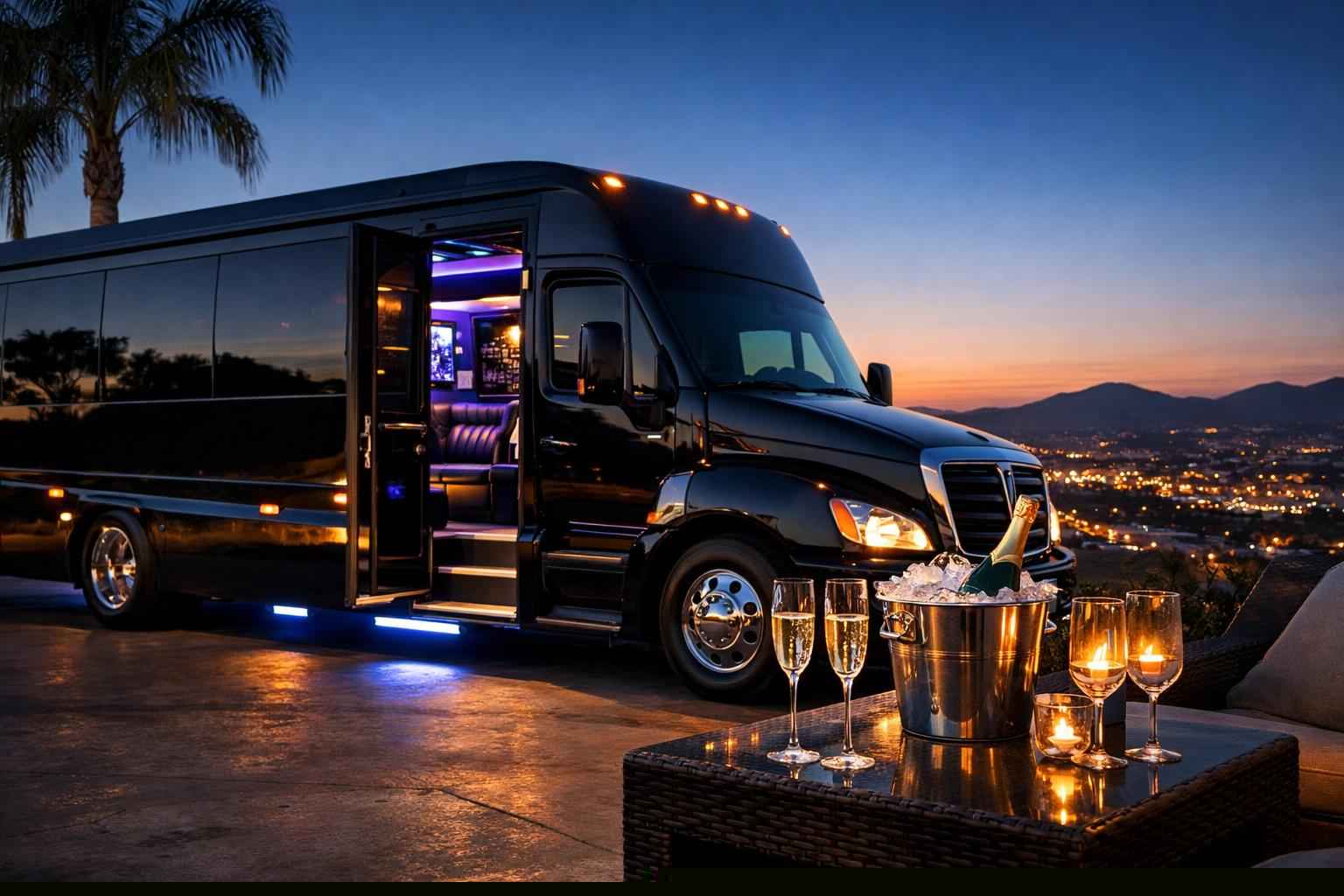 Party Bus Rental Near Me San Marcos Ca