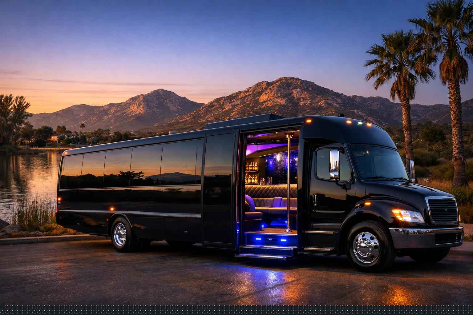 Party Bus Rental Near Me Santee Ca