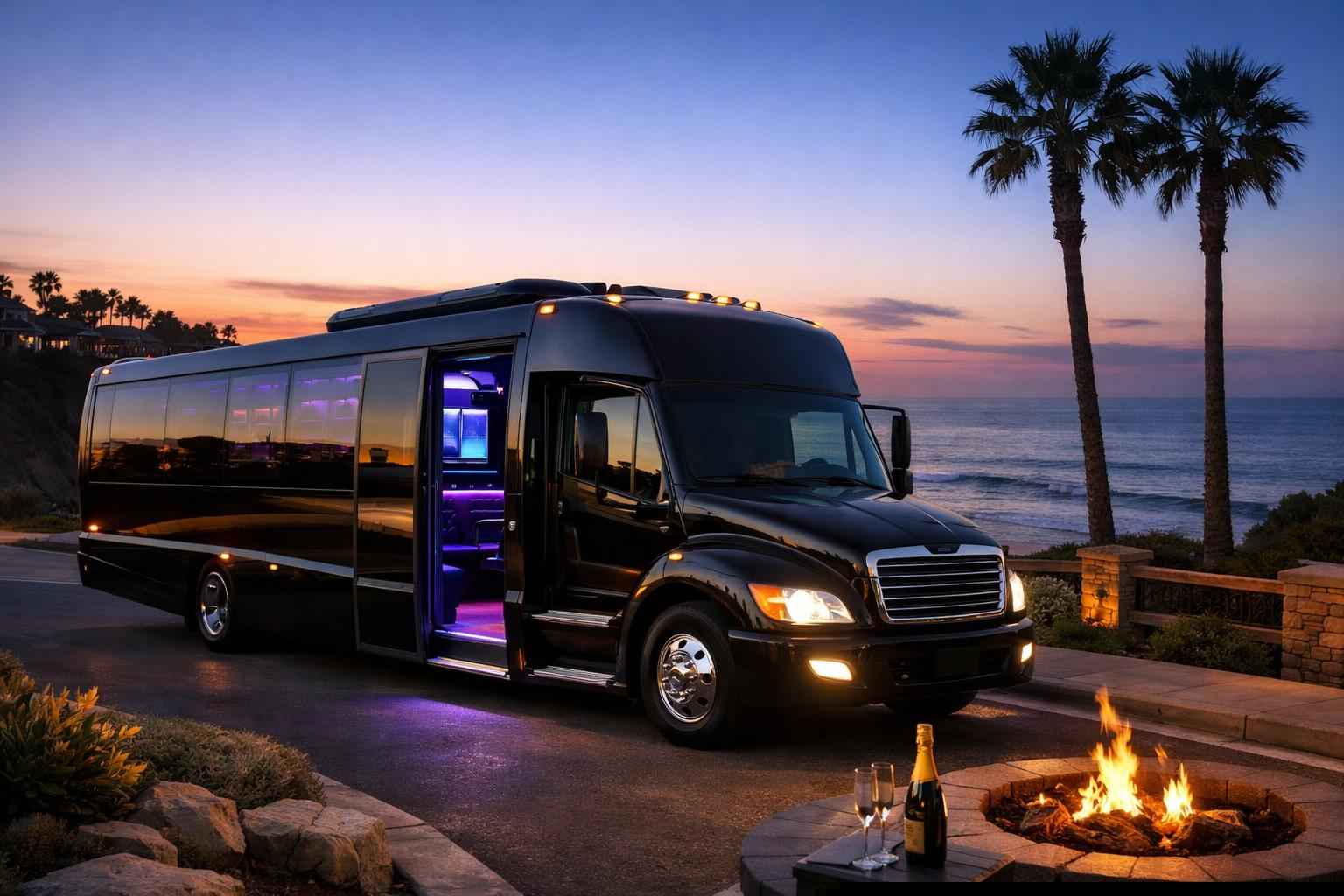 Party Bus Rental In Solana Beach California Party Bus Rental Near Me Solana Beach Ca