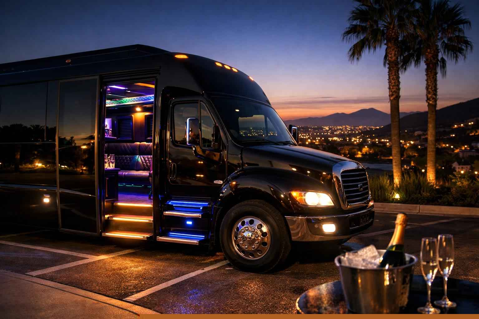 Party Bus Rental Near Me Vista Ca