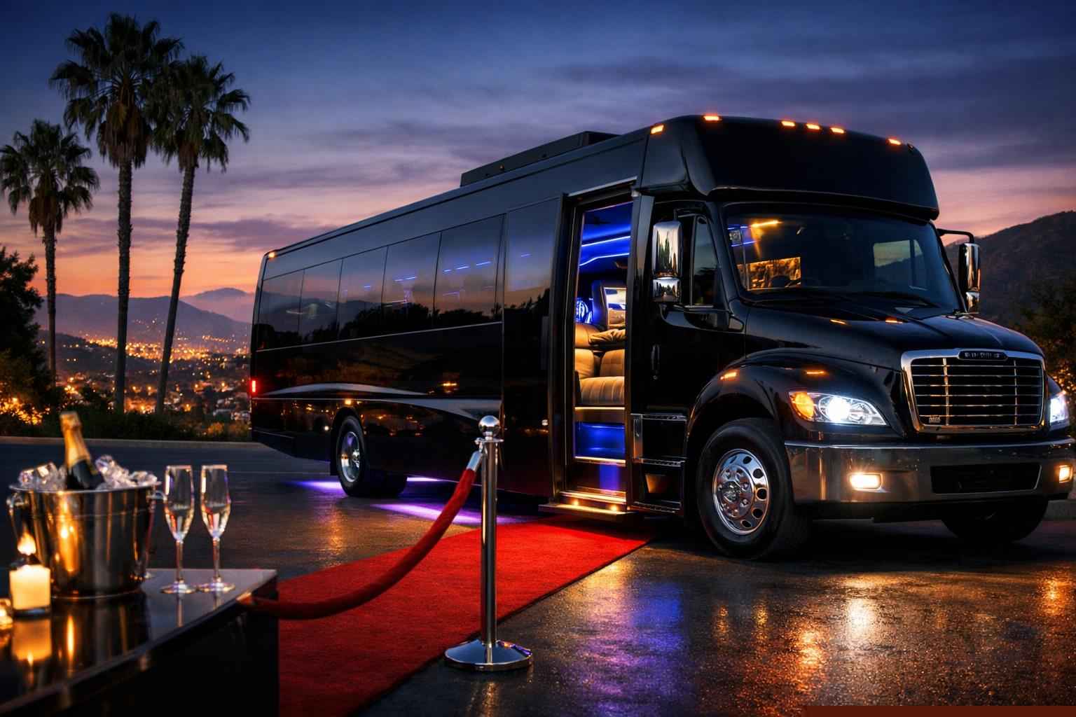 Party Bus Rental In Poway California Party Bus Rental Poway Ca