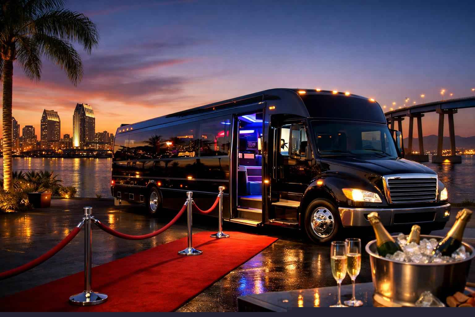 Party Bus Rental Services In Bostonia California