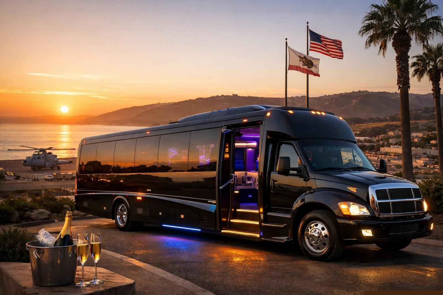 Party Bus Rental In Camp Pendleton South California Party Bus Rental Services In Camp Pendleton South California