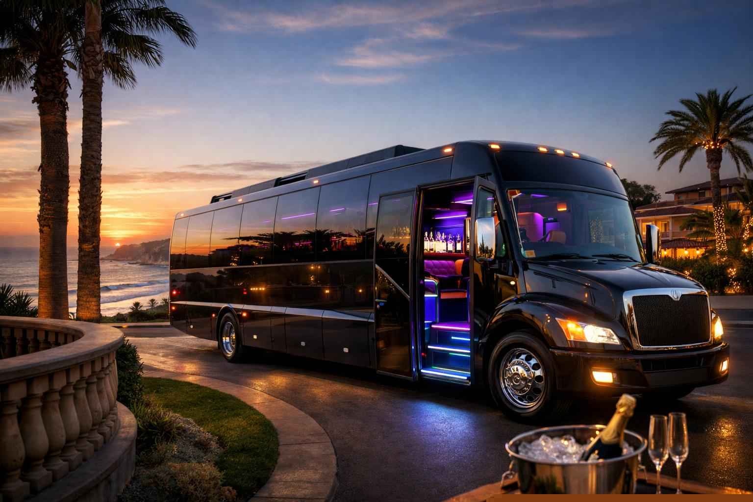 Party Bus Rental In Del Mar California Party Bus Rental Services In Del Mar California