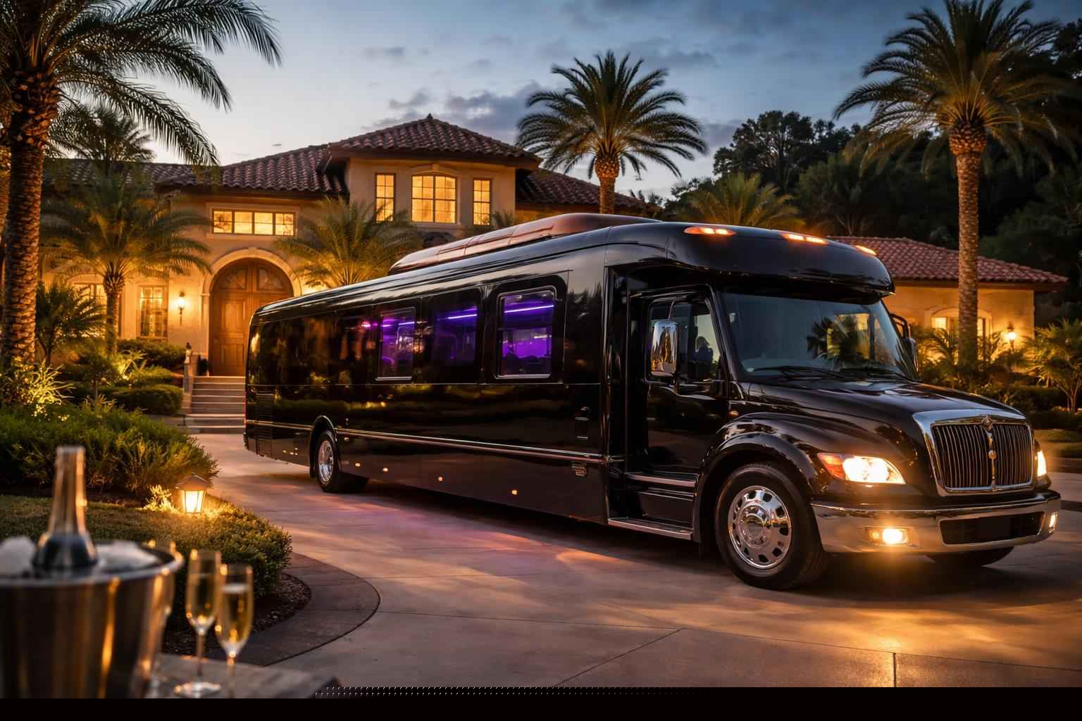 Party Bus Rental Services In Fairbanks Ranch Ca