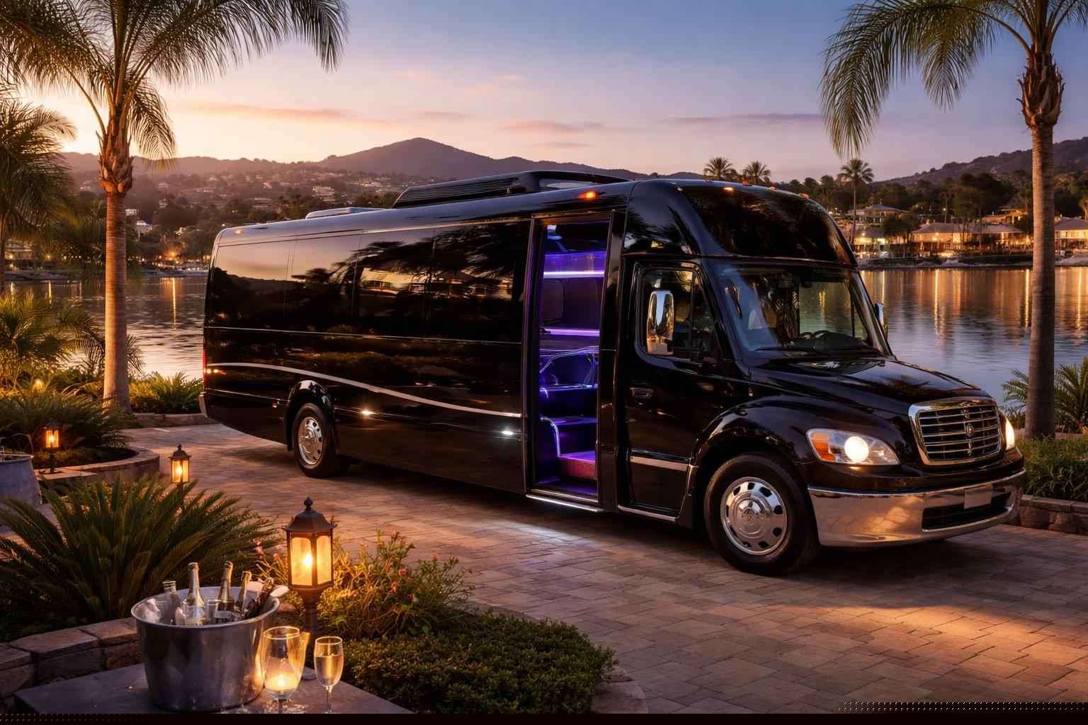 Party Bus Rental Services In Lake San Marcos California