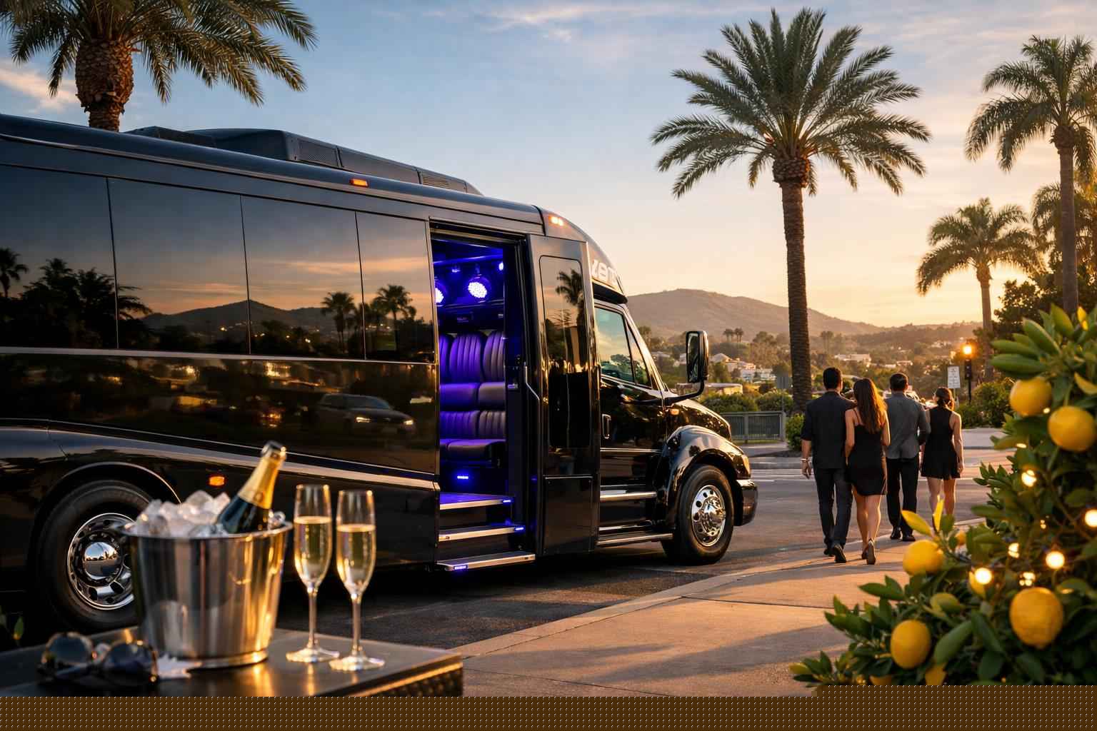 Party Bus Rental In Lemon Grove California Party Bus Rental Services In Lemon Grove California