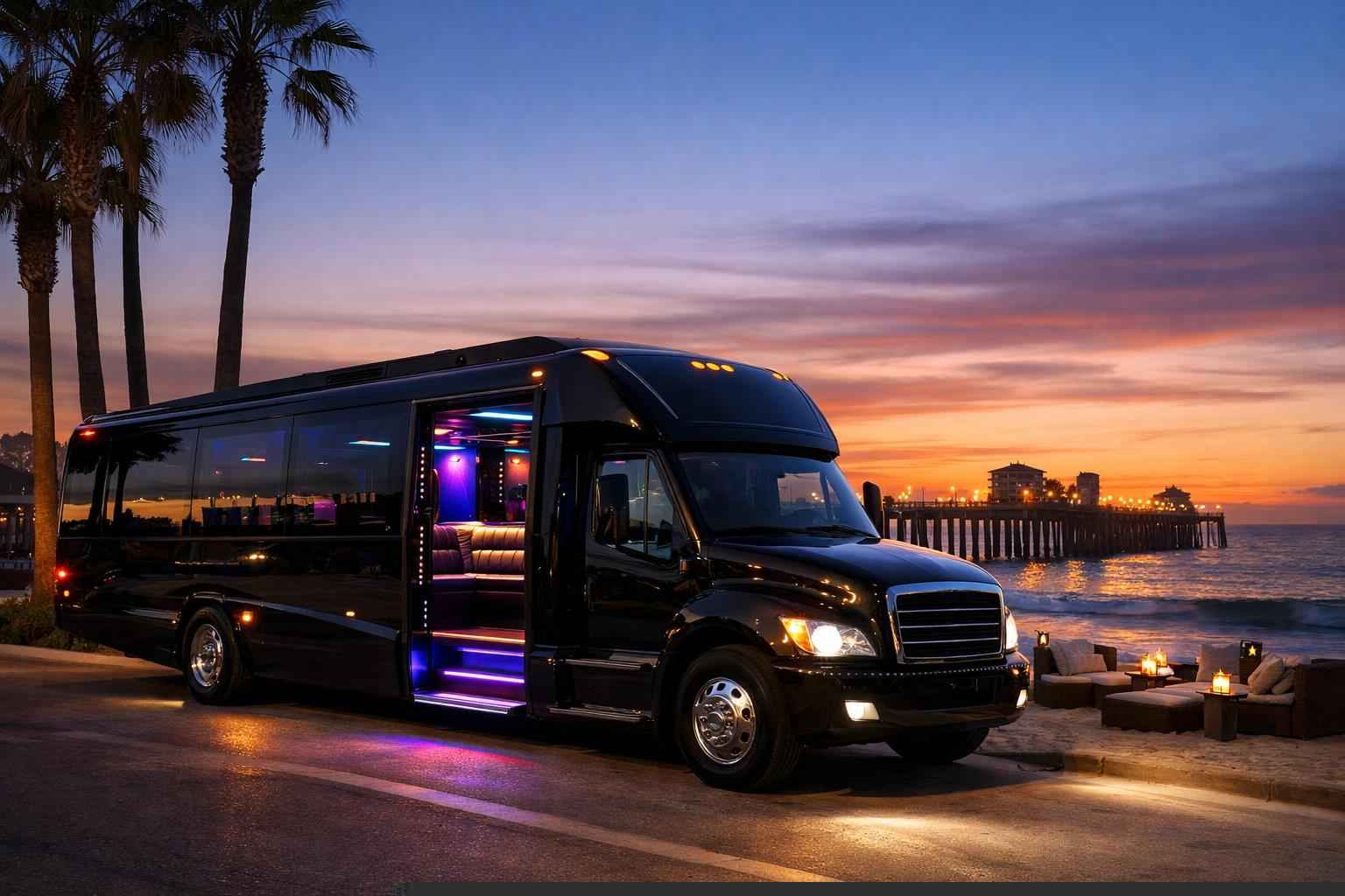 Party Bus Rental Services In Oceanside California