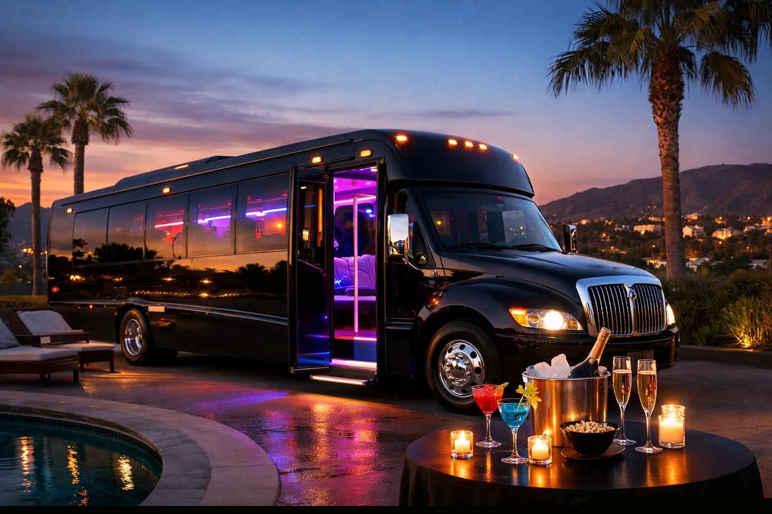 Party Bus Rental Services In Santee California