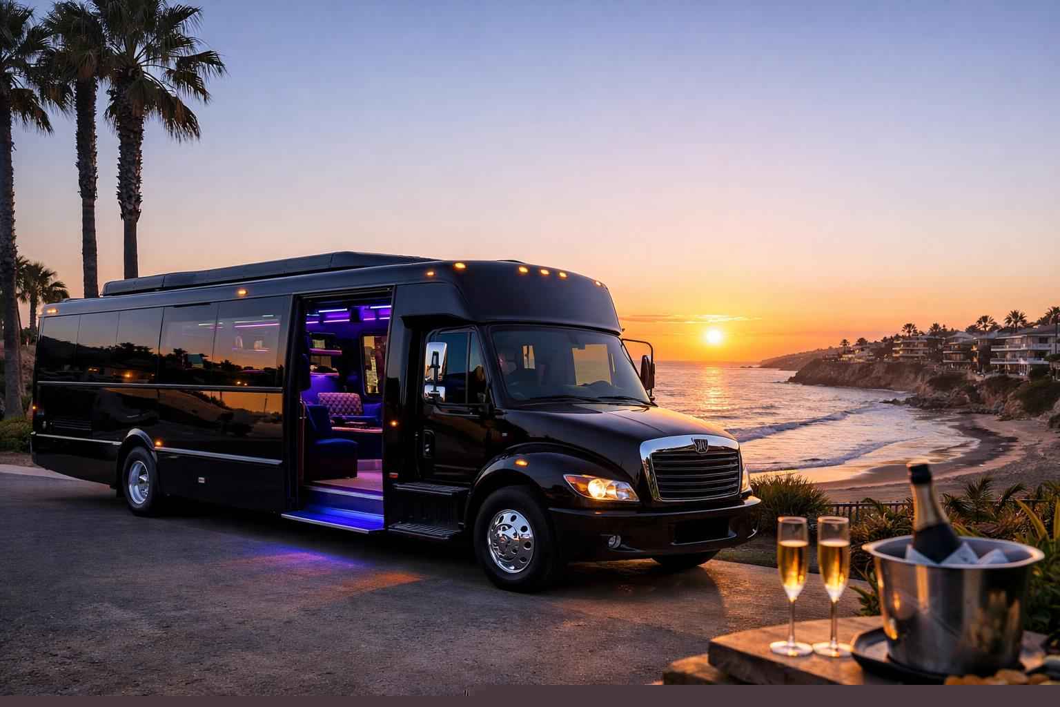 Party Bus Rental In Solana Beach California Party Bus Rental Services In Solana Beach California