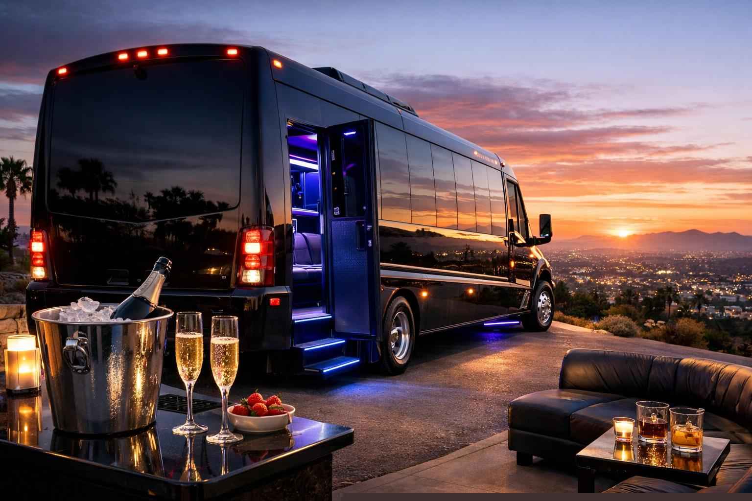 Party Bus Rental Vista Ca