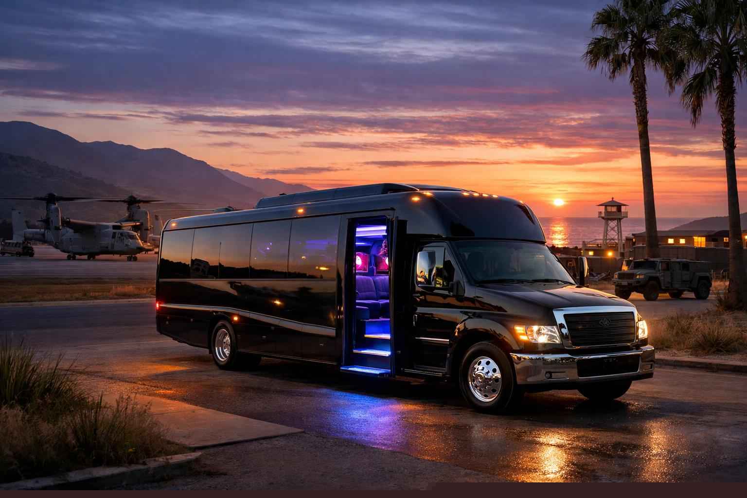 Party Bus Rental In Camp Pendleton South California Party Buses In Camp Pendleton South California