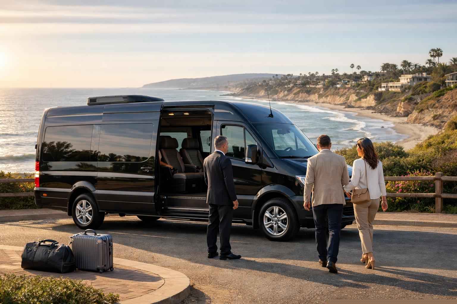 Passenger Van Rental With Driver Del Mar Ca